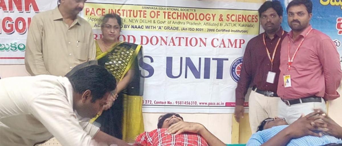 Blood donation camp organised at DLSA