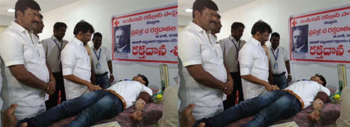 Blood donation drive a big hit