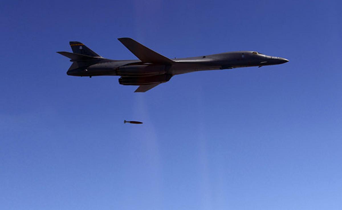 US Bomber Drills Aggravate North Korea Ahead Of Trumps Asia Visit
