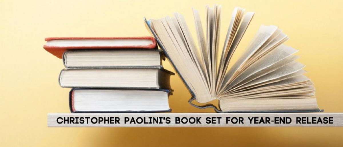 Christopher Paolinis book of short stories set for year-end release