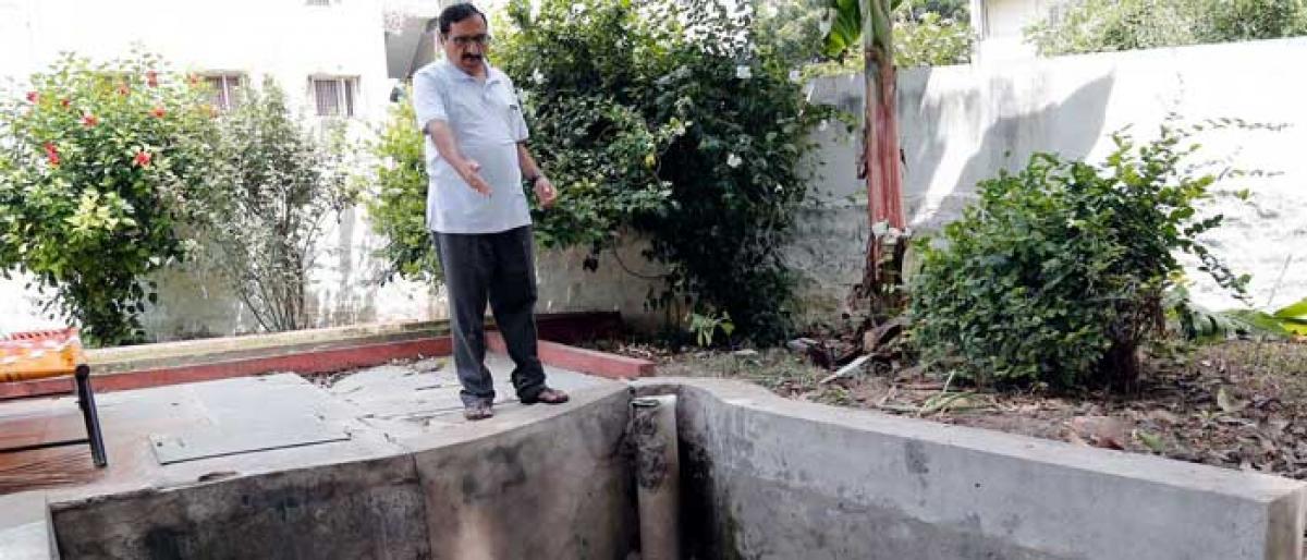Residents’ resourcefulness replenishes dried up wells