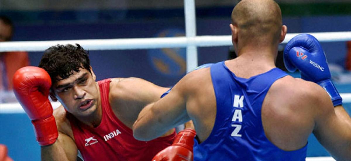 CWG: Boxers Hussamuddin, Manoj, Satish in semis