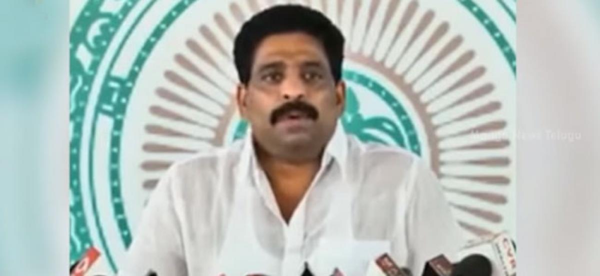 Buddha Venkanna calls Vijay sai Reddy a dacoit