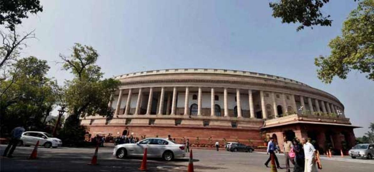 Budget Session of Parliament : RS adjourns over Kasganj violence, Delhi sealing drive