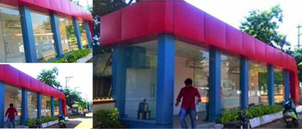 AC bus shelters for commuters soon