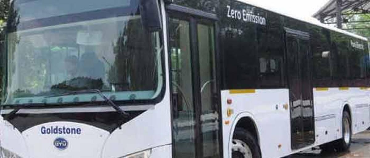 100 e-buses to ply on Hyd roads soon