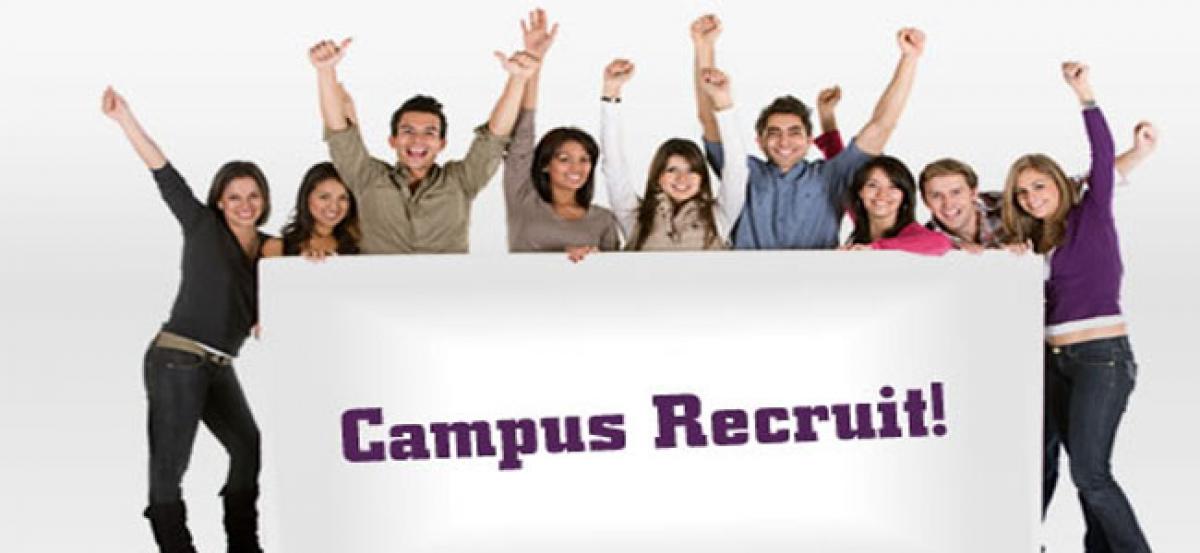 Campus recruitment drive in Chirala tomorrow