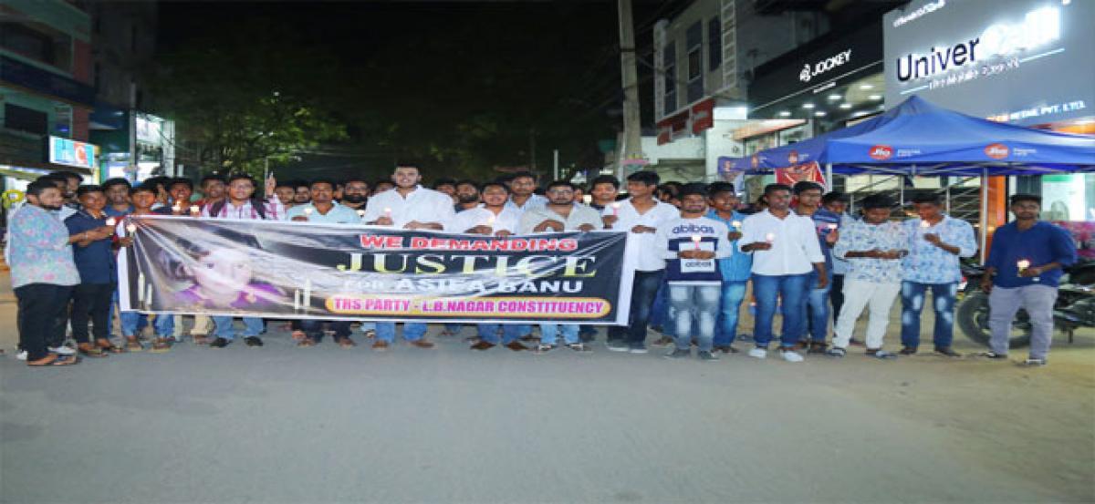 TRS student wing conducts Candle Rally