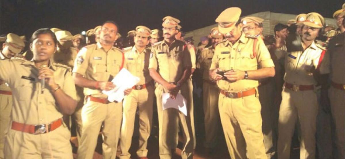 Cordon and search conducted in Tenali