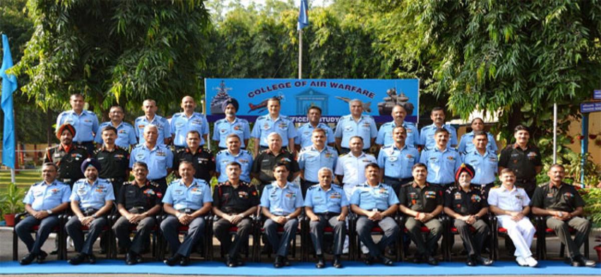 Senior Officers Study Period conducted at College of Air Warfare