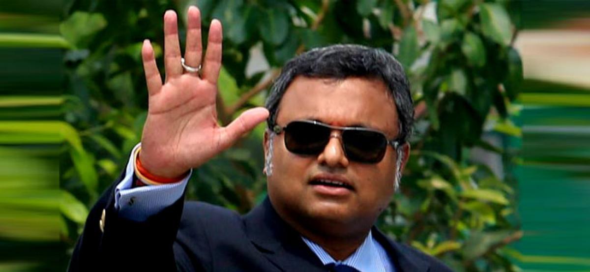 Karti Chidambaram refuses to appear before CBI in Aircel Maxis case