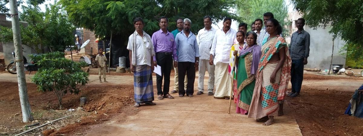 Chittoor district to top the nation in laying Cement Concrete roads