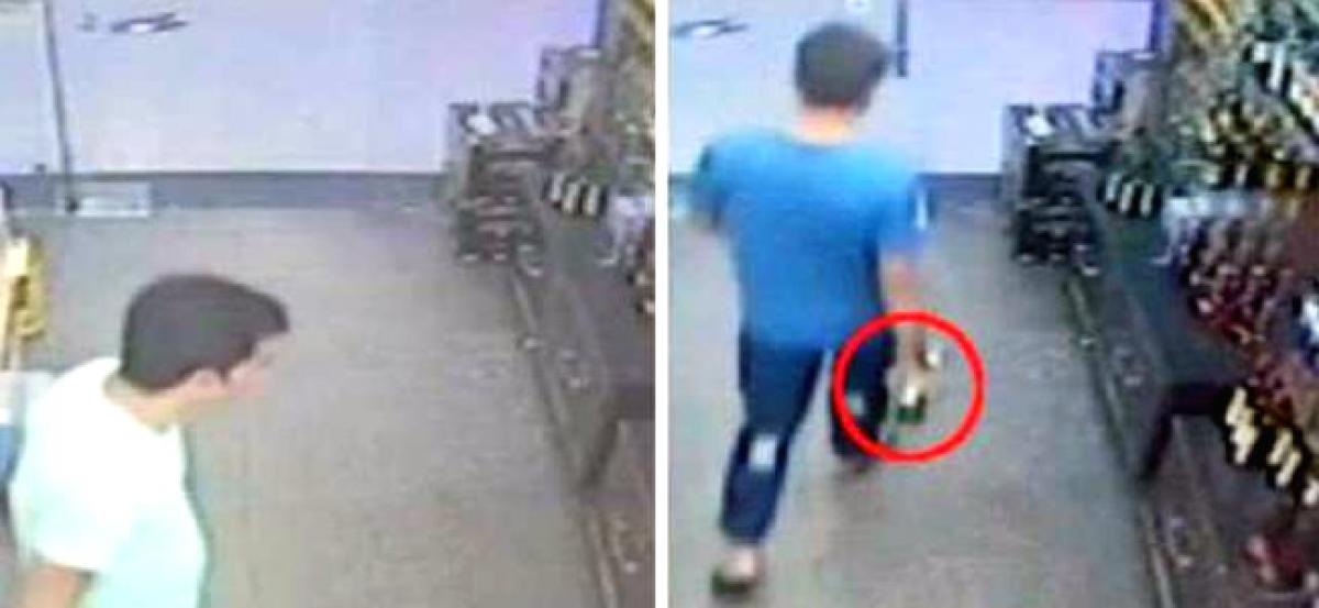 CCTV footage shows Vikas Barala buying alcohol before stalking