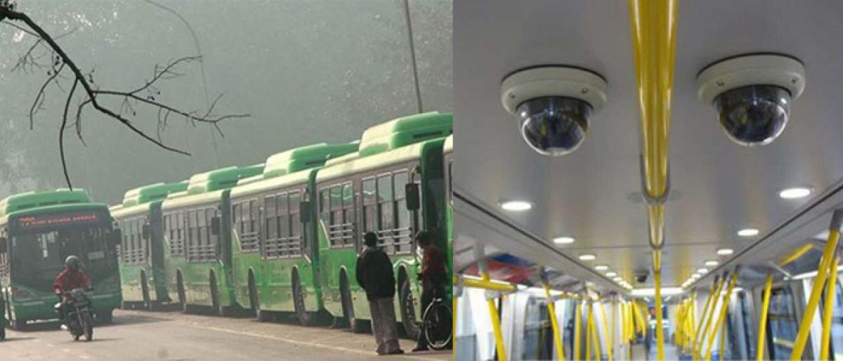 CCTV cameras, GPS & panic buttons to make buses safer