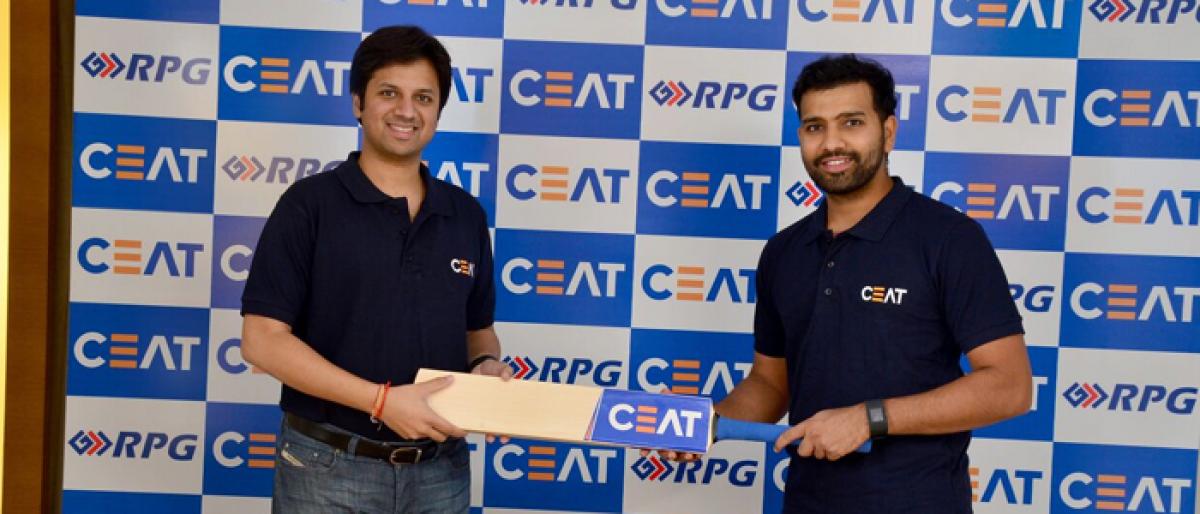 CEAT, Rohit Sharma continue partnership