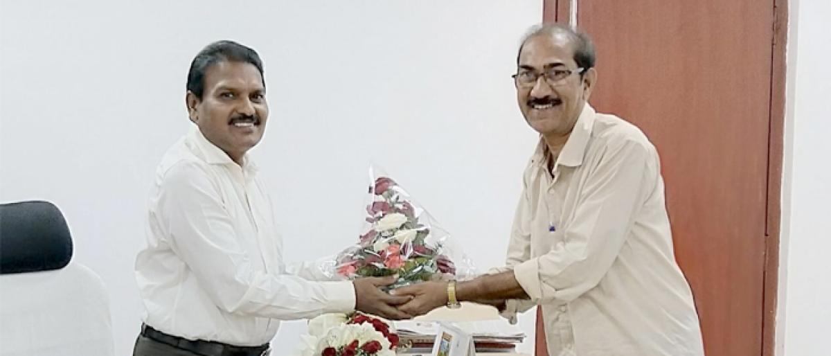 Rao takes charge as CGST Additional Commissioner in Guntur