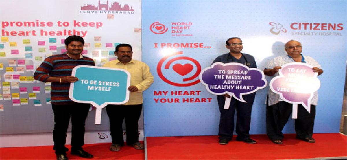 Make a Promise to Keep Your Heart Healthy campaign launched