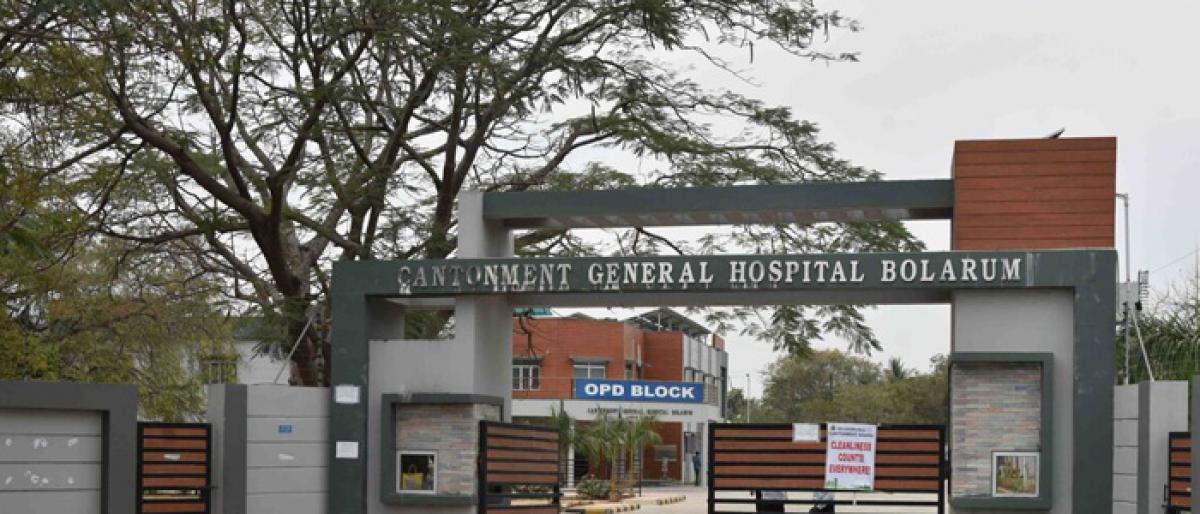 Cantonment Hospital reduced to dispensary