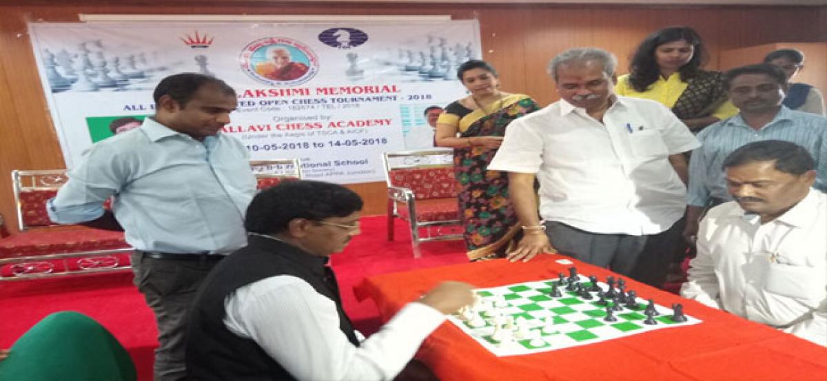 Pallavi International school organised chess tournament