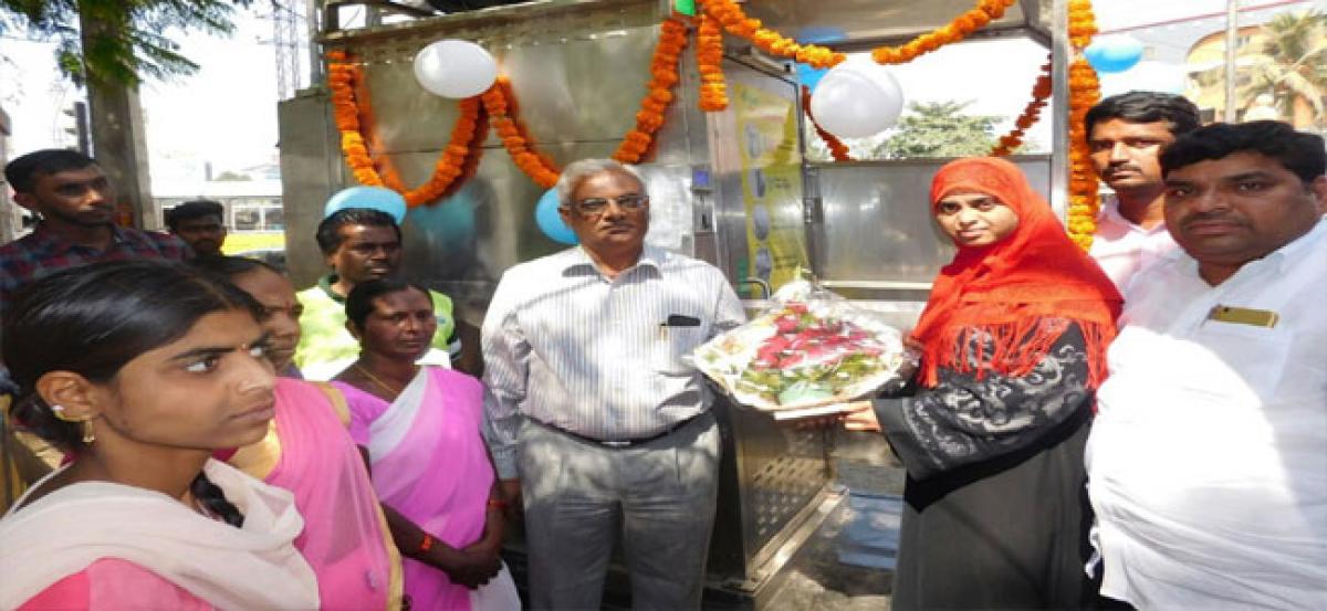 Corporator inaugurates SHE toilet