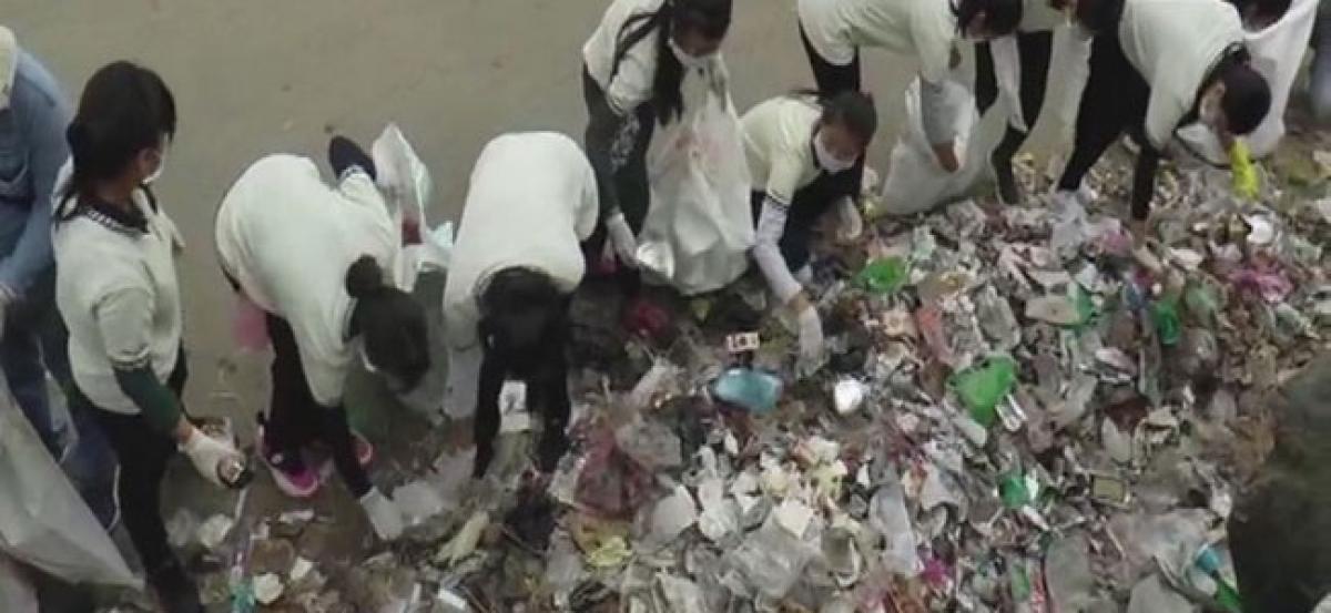 Cleanliness drive organised at Dimapur railway station