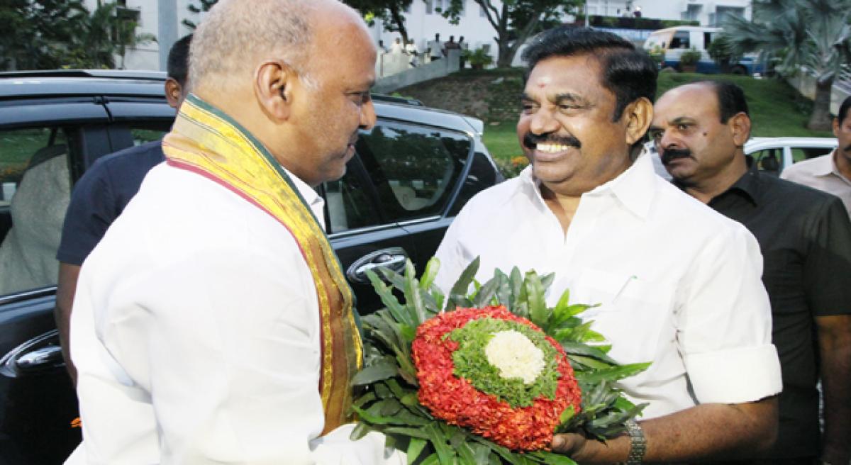 Tamil Nadu CM in Tirumala