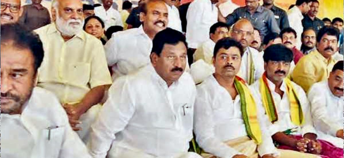 BJP blamed TDP MPs blubber