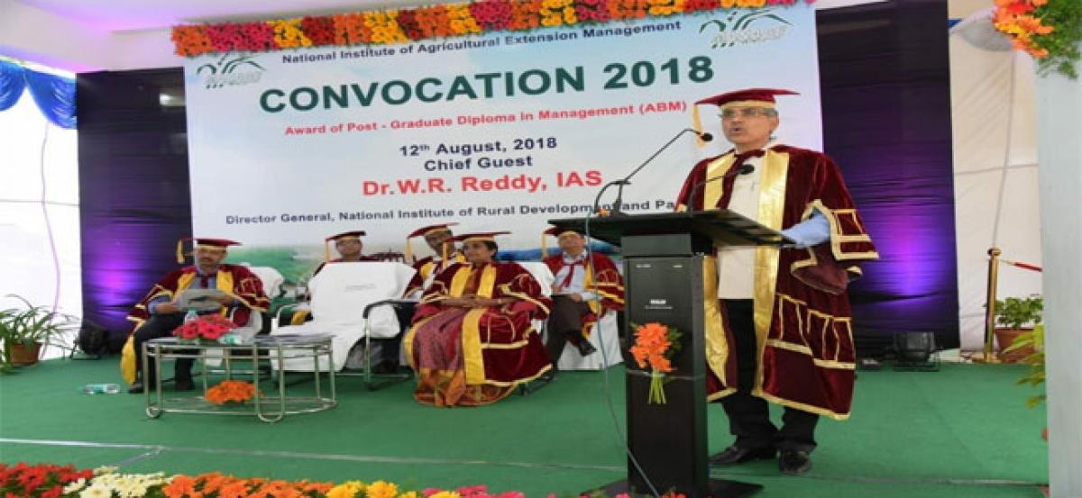 4th convocation of MANAGE held