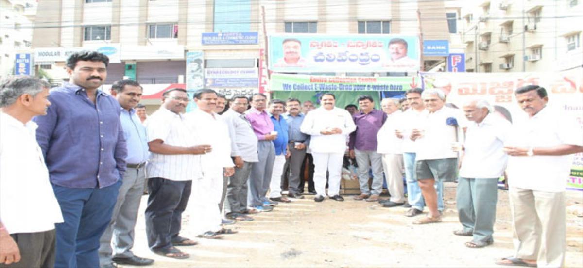 Corporator inaugurates water kiosk