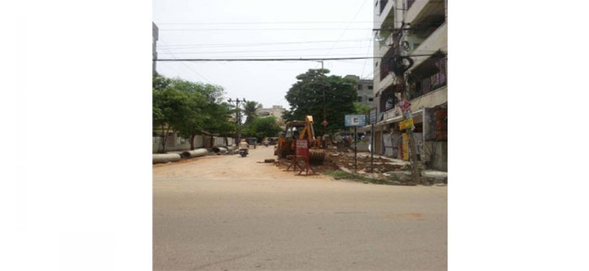 Sainathpuram sewerage works completed