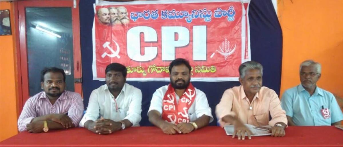 Left parties to organise bus yatra in AP