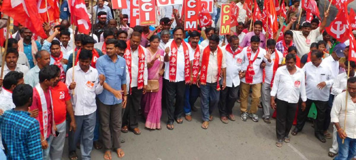 Opposition bandh evokes partial response