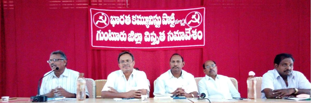 Make strike on Jan 8,9 a grand success: CPM leader V Krishnaiah