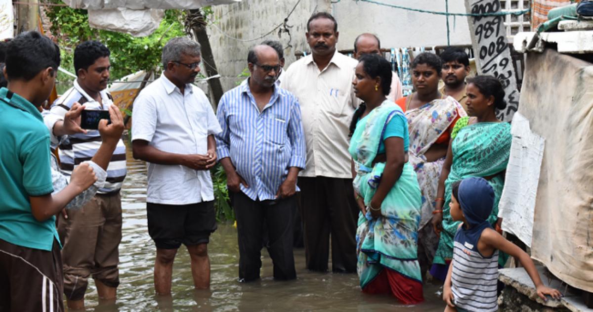 CPM blames civic body for poor drainage in Vijayawada