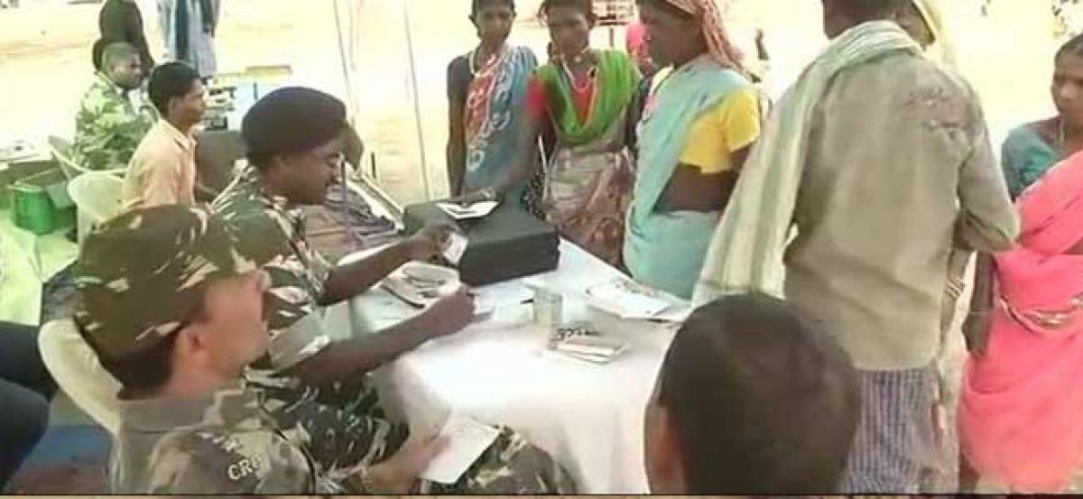 CRPF conducts health camp in Chhattisgarh