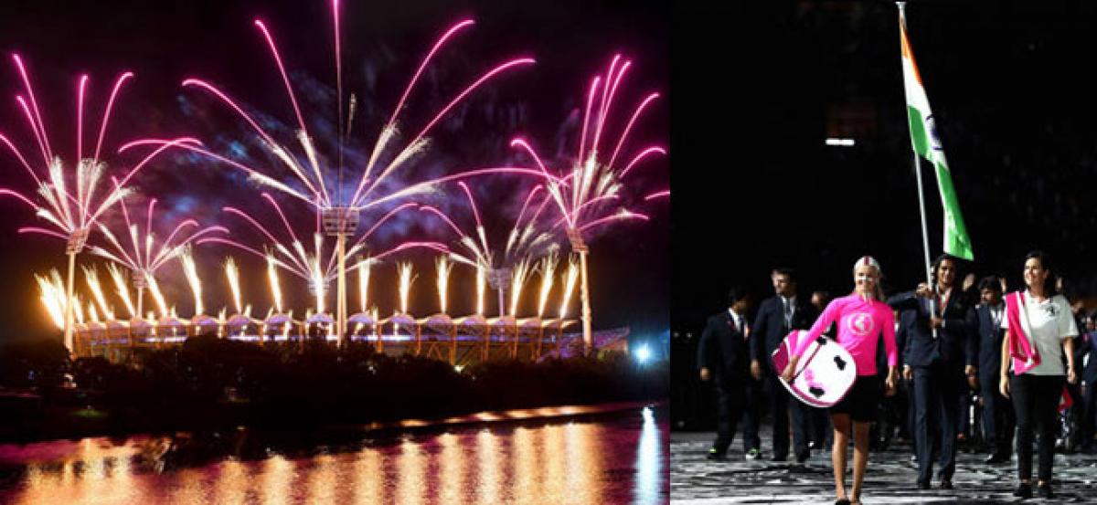 History meets culture at CWG 2018 opening ceremony