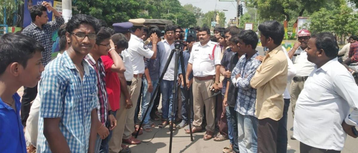 Police Cadet programme conducted in Guntur