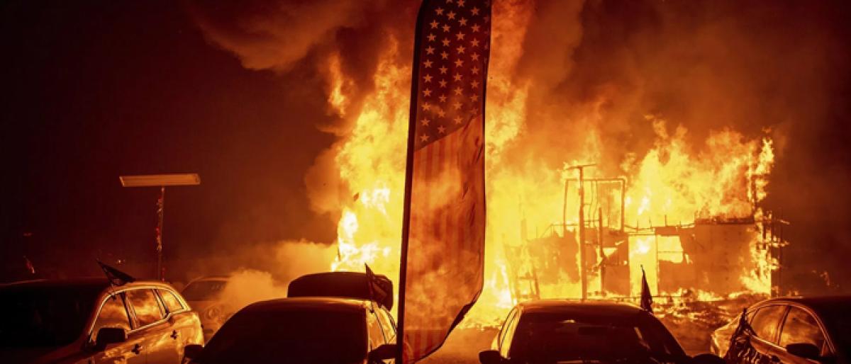 California wildfire kills 9, ravages celebrity homes