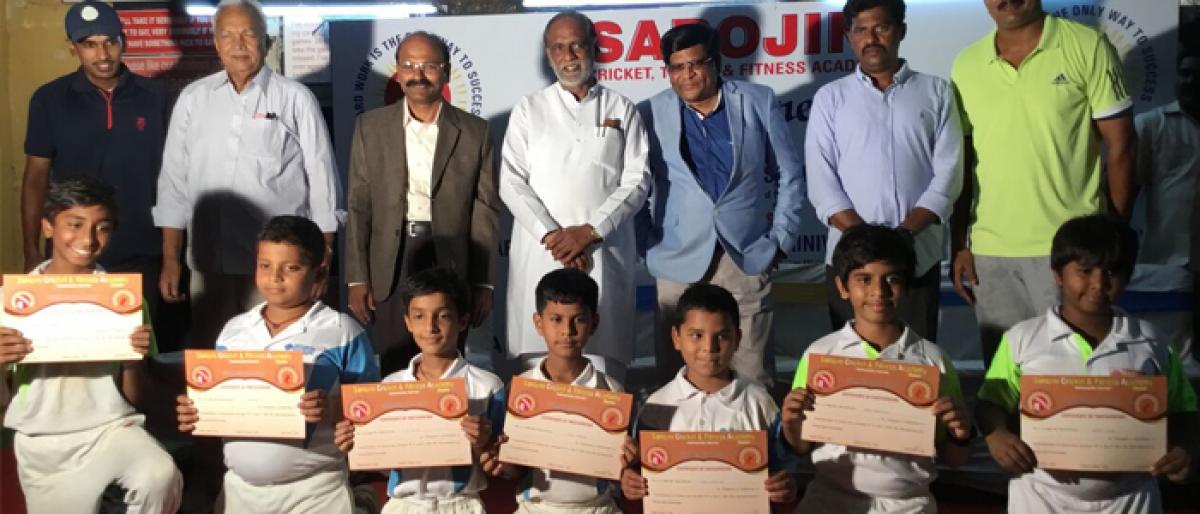 SCFA trainees Felicitated