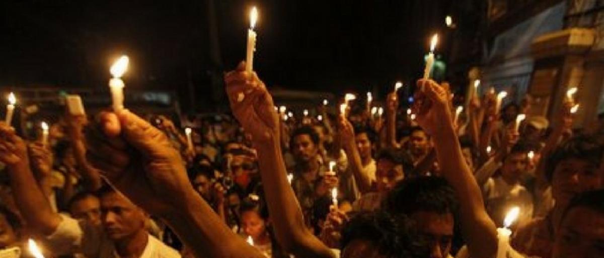 TITA takes out candle light rally at Cyber Towers