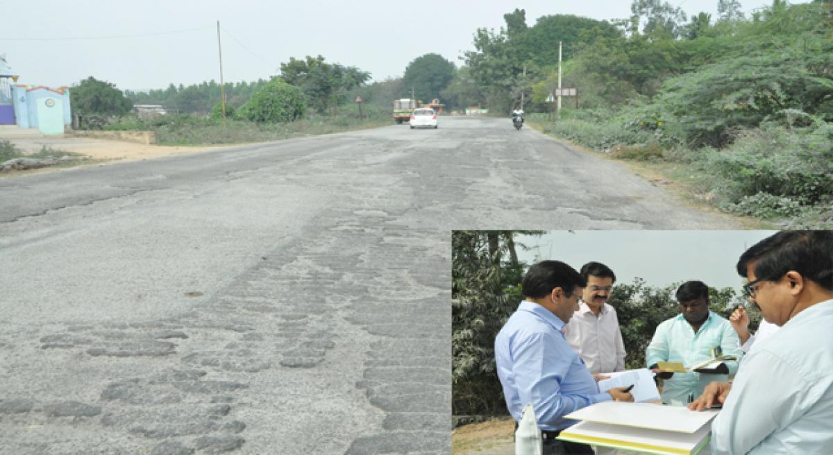 Potholed roads pose threat to motorists