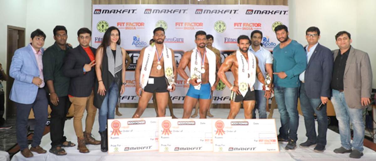 Lifestyle Bodybuilding Championship organised in Vijayawada