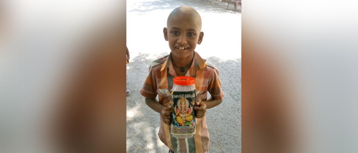 Boys bunk school to collect Ganesh Chanda in Hyderabad