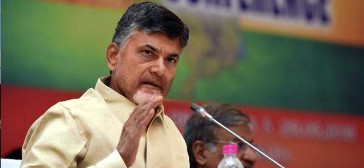 CM Naidu lays foundation for Universal Peace Retreat Center