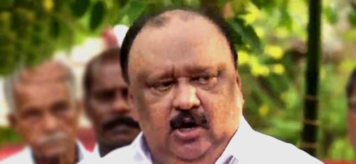 FIR to be against Thomas Chandy for land encroachment