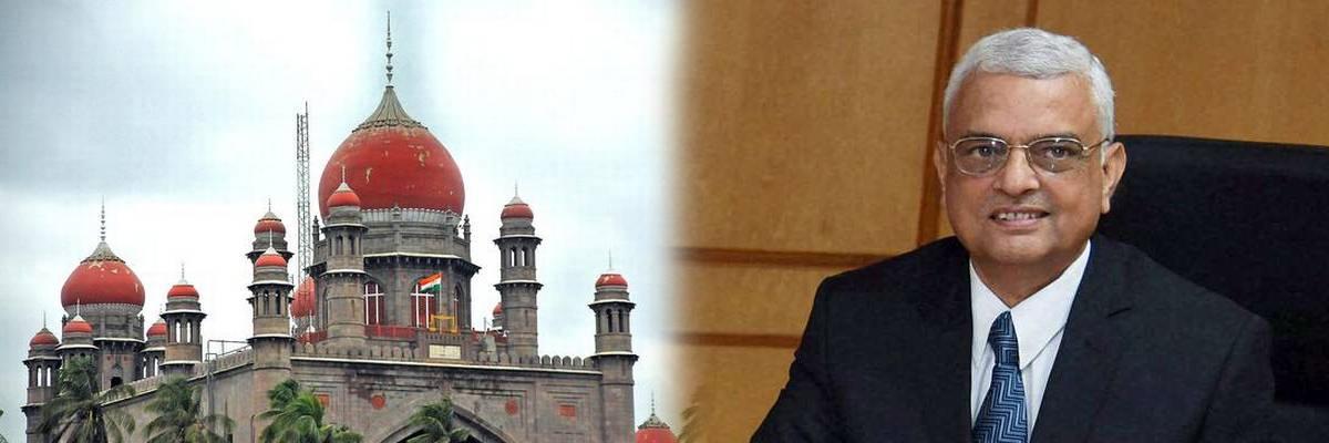 In Hyderabad, Justice Chauhan sworn in as High Court judge