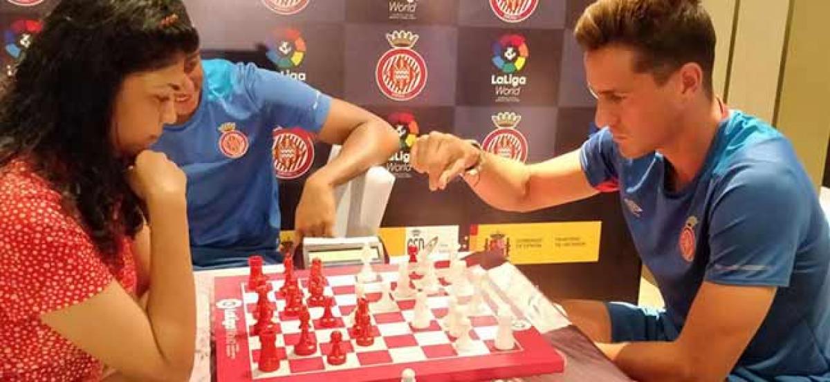 Girona FC take on the best of India and Spain at Chess