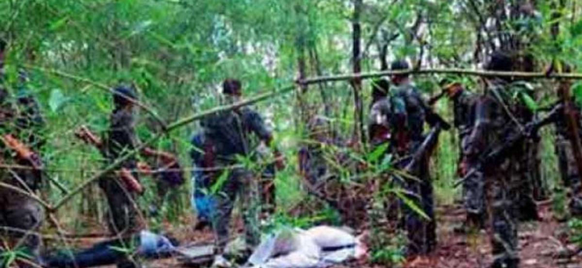 Chhattisgarh: Naxals torch buses, trucks in Sukma; ex-cop killed