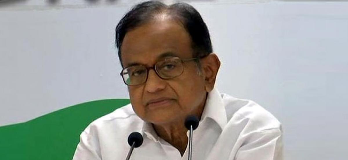 Fuel prices will drop instantly if brought under GST: Chidambaram