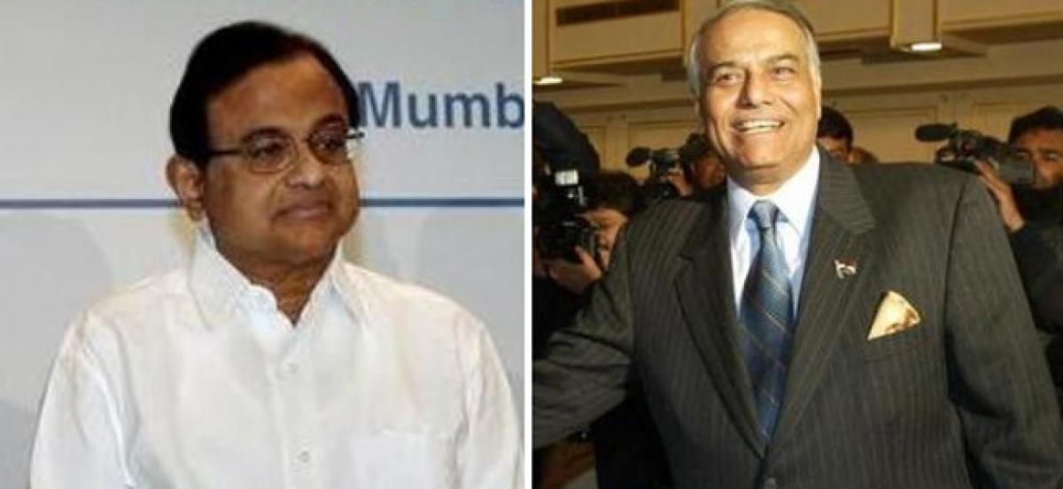 Chidambaram questions Centre on Yashwant Sinhas article: Will power now admit the truth?